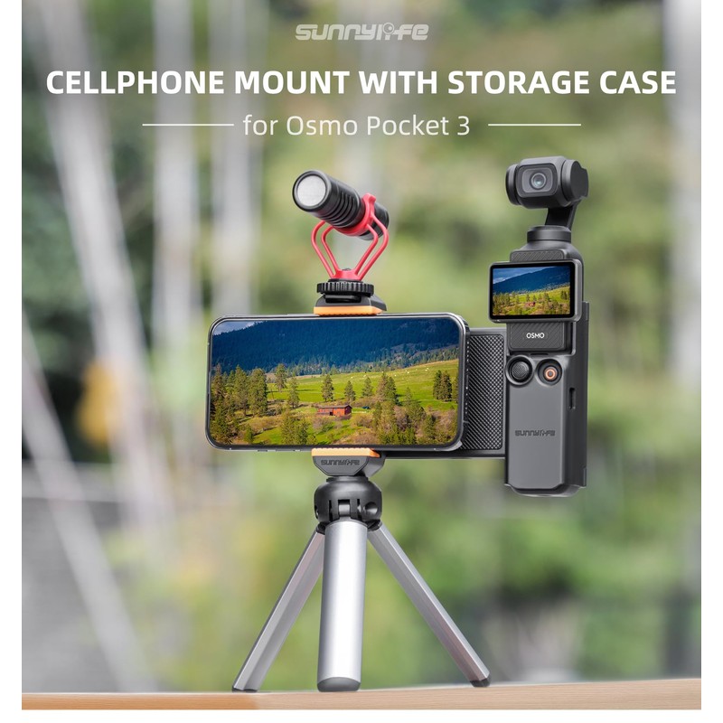 Voir Phone Holder Adapter Protective Frame for DJI Osmo Pocket