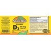 Nature's Blend Vitamin D3 50 MCG (2000 IU) Easy-to-Swallow, 100