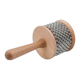 CENPEK High Quality Cabasa Percussion Musical Instrument Wooden with Metal Bead Chain