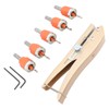 6PCS Set Countersink Drill Bit Set Multifunctional Adjustable Tapered Drill