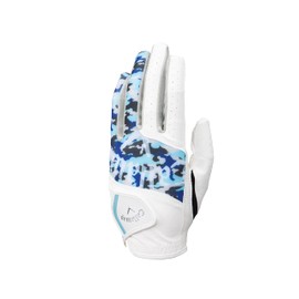 Callaway Gloves GRAPHIC LH WHT/BLU 22 23 (22 cm Left Hand Worn [Right Handed]) White/Blue Men's