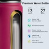 koodee 12 oz Water Bottle -Stainless Steel Vacuum Insulated Wide