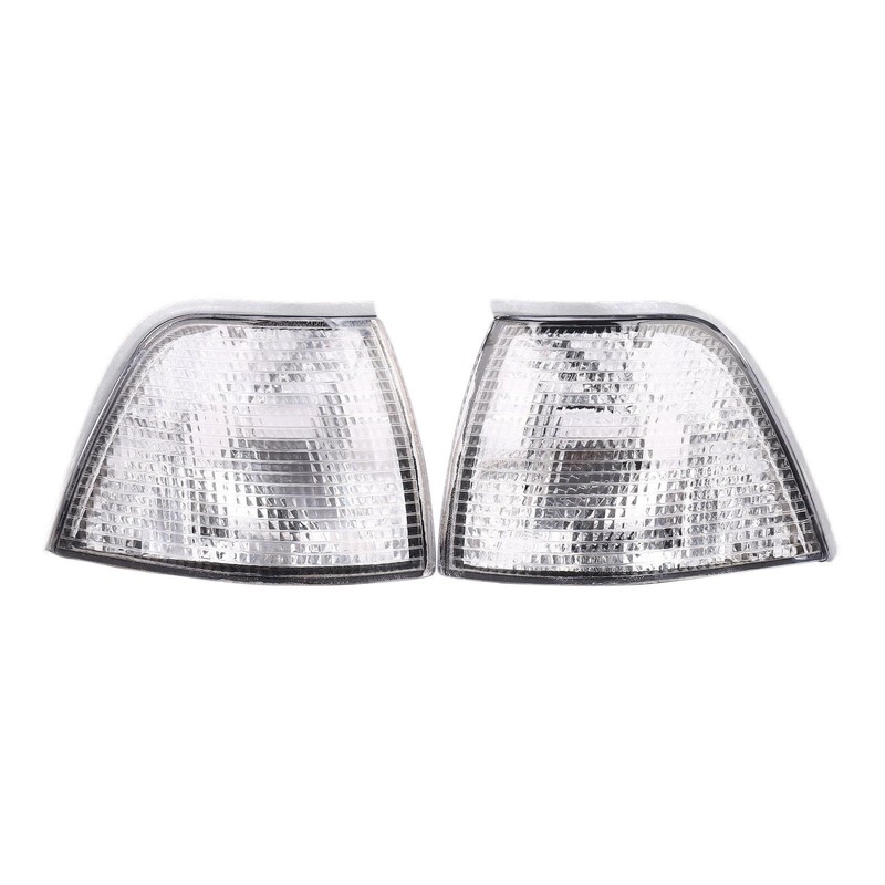 Byttlerom Clear Lens Car Front Corner Lamps Turn Signal Light