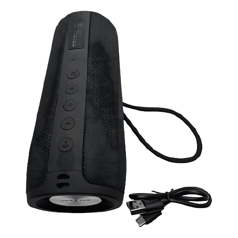 Bocina Zealot S51 s51 portátil con bluetooth waterproof negra