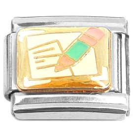 Pencil Handwritten Letter Note Italian Charm