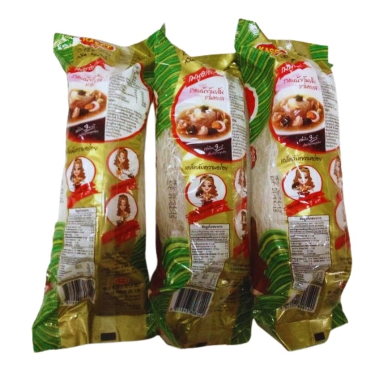 Kaset Brand Thai Bean Thread Glass Noodles - 4.2 Oz