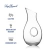 Luigi Bormioli Crescendo 48 Ounce Carafe, Crystal Glass Pitchers, Dishwasher