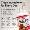 Nutridom Nutridom Reishi Mushroom CapsulesC 4000 mg Daily (2000 mg