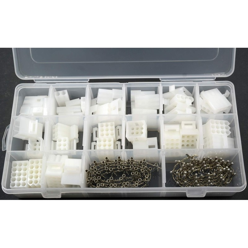 Molex 2-15 Pin ~14.0A~ Connector Kit (155pc ~14-20 AWG)