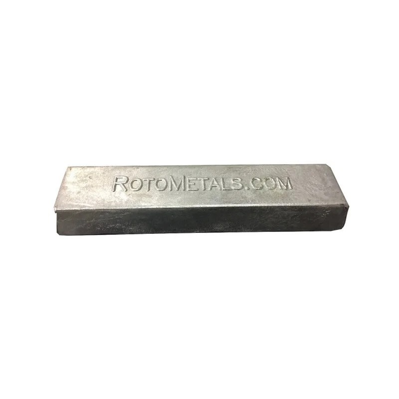 RotoMetals Zamak 5 Ingot (Aluminum 4%, Copper 1%, Zinc 95%)