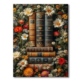 Books Diamond Painting Adult 5D Diamond Painting Pictures, Diamond Painting for Adults and Beginners with Diamond Painting Accessories, DIY Mosaic Making Craft Set for Home Wall Decoration, 30 x 40 cm