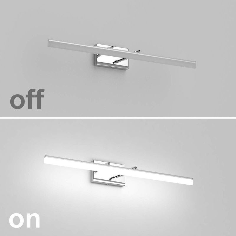 Aipsun 31.5 inch LED Vanity Lights Adjustable Bathroom Vanity Light