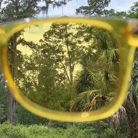 PURPLE CANYON Yellow Color Therapy Glasses for Chakra Healing, Chromotherapy, and Mood