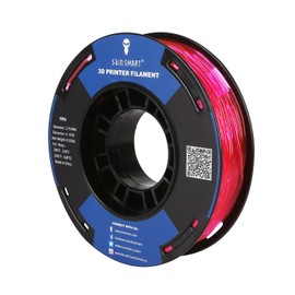SainSmart TPU Filament 1.75 Pink Flexible TPU 3D Printing Filament 1.75 mm 250g Translucent Color Dimensional Accuracy +/- 0.05 mm
