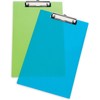 Plastic Clipboards A4 Letter Size Sturdy Durable Paperboard (2 Pack)