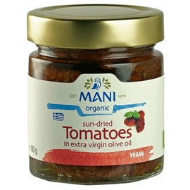 Mani - Organic Sun-Dried Tomatoes in Olive Oil, 180g