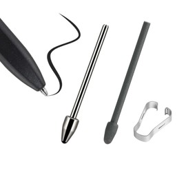 Marker Pen Tips Replacement for Remarkable 2 Pen - Durable Titanium Alloy Metal & Soft Nibs,Tips with Tool(2PCS/Metal+2B)