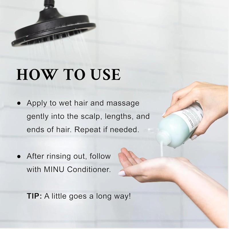 Davines MINU Shampoo, Hydrating Color-Protecting Gentle Cleansing Action for Colored