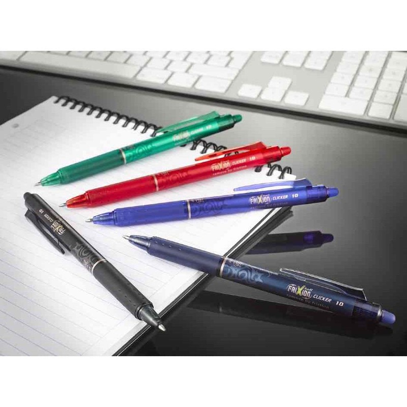 PILOT Frixion Clicker 1.0 Set of 3 Blue