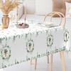 Lianxuia 3Pcs God Bless Baptism Tablecloth, 54 x 108 Inch