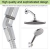 Hand Shower Adapter, 2 Pieces Angle Piece for Shower Head