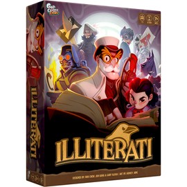 Gap Closer Games Illiterati - Cooperative Survival Word Game, Family, Ages 7+, 1-5 Players, 40 Min