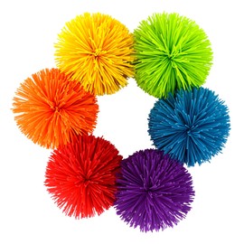 Koosh 3" Ball - Assorted Colors 3-Pack - Easy to Catch, Hard to Put Down - Fidget Toy - Ages 3+ - Colors May Vary