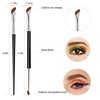Eyeliner Brush, Fine Angled Eyeliner Brush, Ultra Thin Precision Slanted