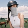 UPF 50+ Breathable Cooling Face Cover Sun UV Protection Earloop