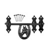 Sunset Valley Metalcraft Heavy Duty Horseshoe Barn Door Latch, Stall