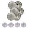 Trimming Shop 17mm Brass Replacement Jeans Buttons Fastener with Back