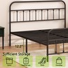 Kujielan Metal Bed Frame - Structurally Stable Heavy Duty Steel