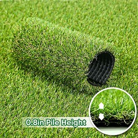 Cestavie Artificial Grass Turf Astroturf Rug, 4x18 Feet Indoor Outdoor Fake Grass for Dogs Potty, Rubber Backing with Drainage, Easy Install and Clean