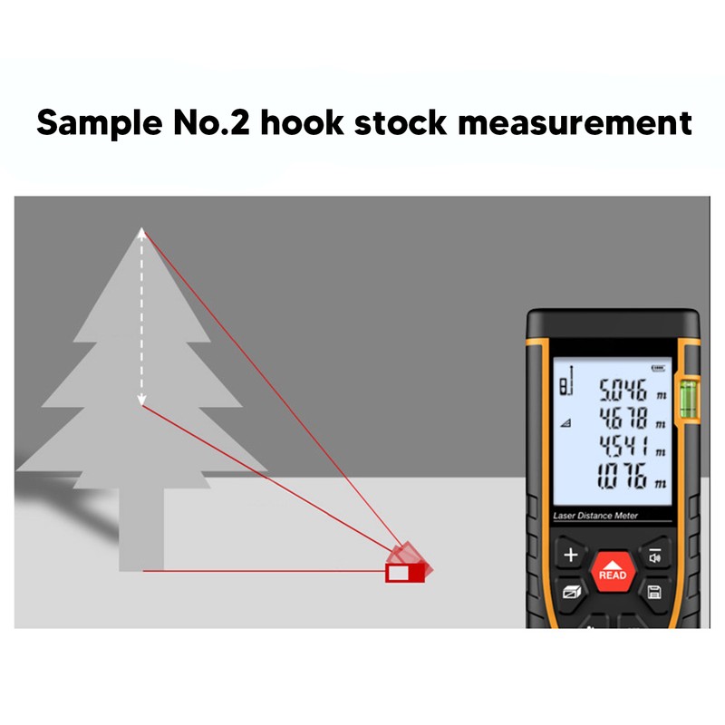 Laser Distance Meter High Accuracy Infrared HD LCD ABS Shell