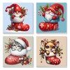 Christmas Cartoon Paint by Number Kits for Kids Adults Beginners,