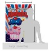 Breeze Decor American Cupcake House Flag 2 pcs Pack Patriotic