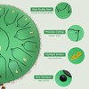 JYTMUS Steel Tongue Drum 15 Notes 13 Inches Steel Drum