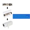 Asbrot 3PCS Upgrade PTFE Tube Connector Compatible with Bambu Lab