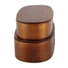 Lunch Box Set Japanese Style Wooden Food Storage Container for