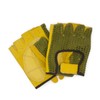 Adapter Universe Driver's Gloves Retro Vintage Leather Fingerless Driving Gloves