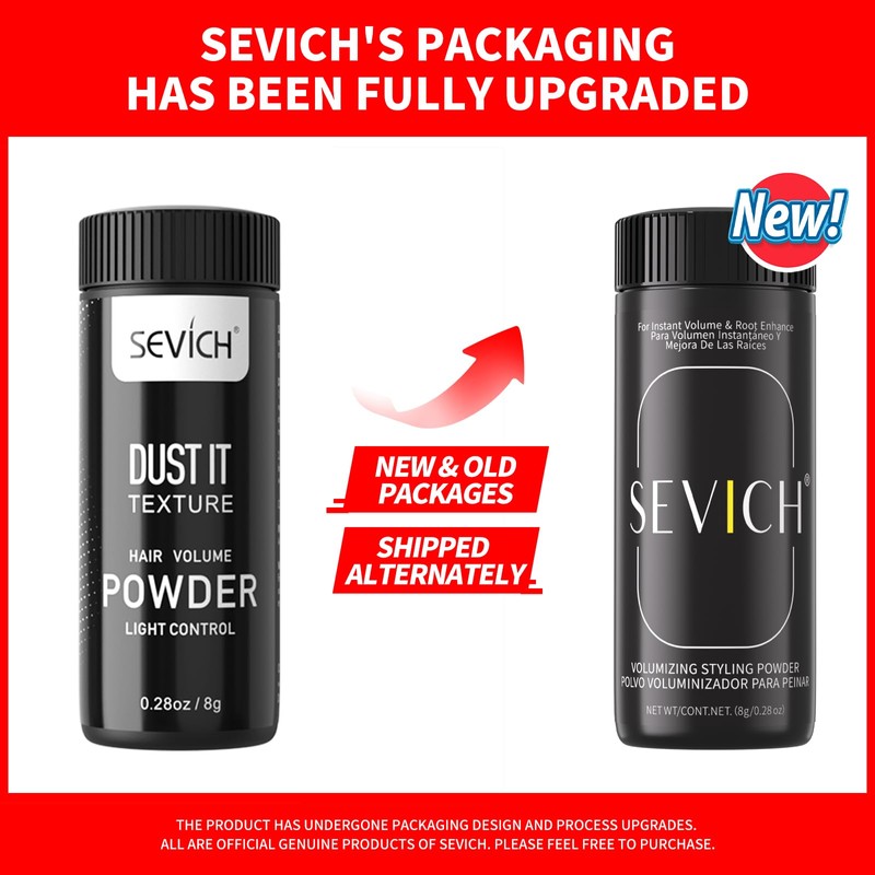 Sevich Hair Styling Powder For Men & Women,Texture Powder Natural