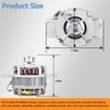 BAY Direct W10890624 Washer Motor Replacement