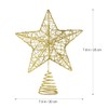 Unomor - Decoración para árbol de Navidad de 10 pulgadas