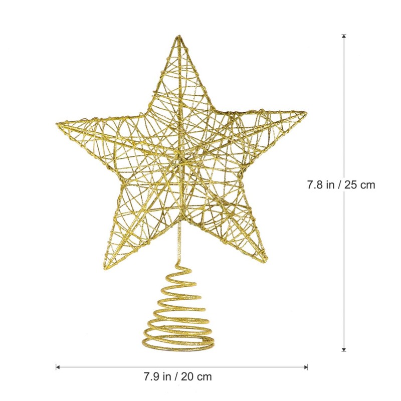 Unomor - Decoración para árbol de Navidad de 10 pulgadas