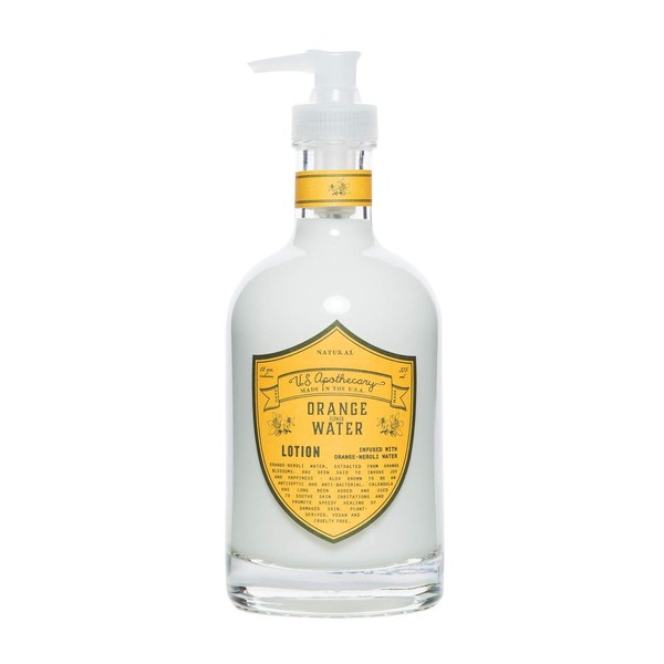 US Apothecary Orange Water Hand and Body lotion 12 oz