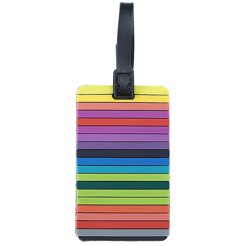Travelite Luggage Tag Multicoloured ZigZag