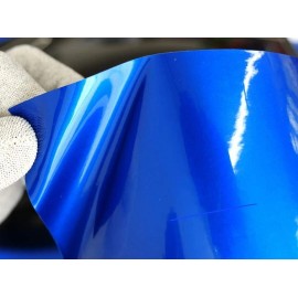 23766 C8 Corvette COMBO/RIPTIDE BLUE STEERING WHEEL & TEAM CORVETTE VINYL STRIPES