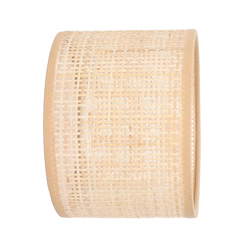 Rattan Lamp Shade Replacement Woven Basket Chandelier Vintage Hanging Table