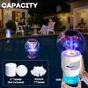 Chsuiwe 2025 Upgraded Pool Chlorine Floater with Firework Light, Adjustable