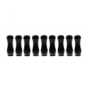 Pack of 9 510; Plastic Drip Tips 28 mm Long